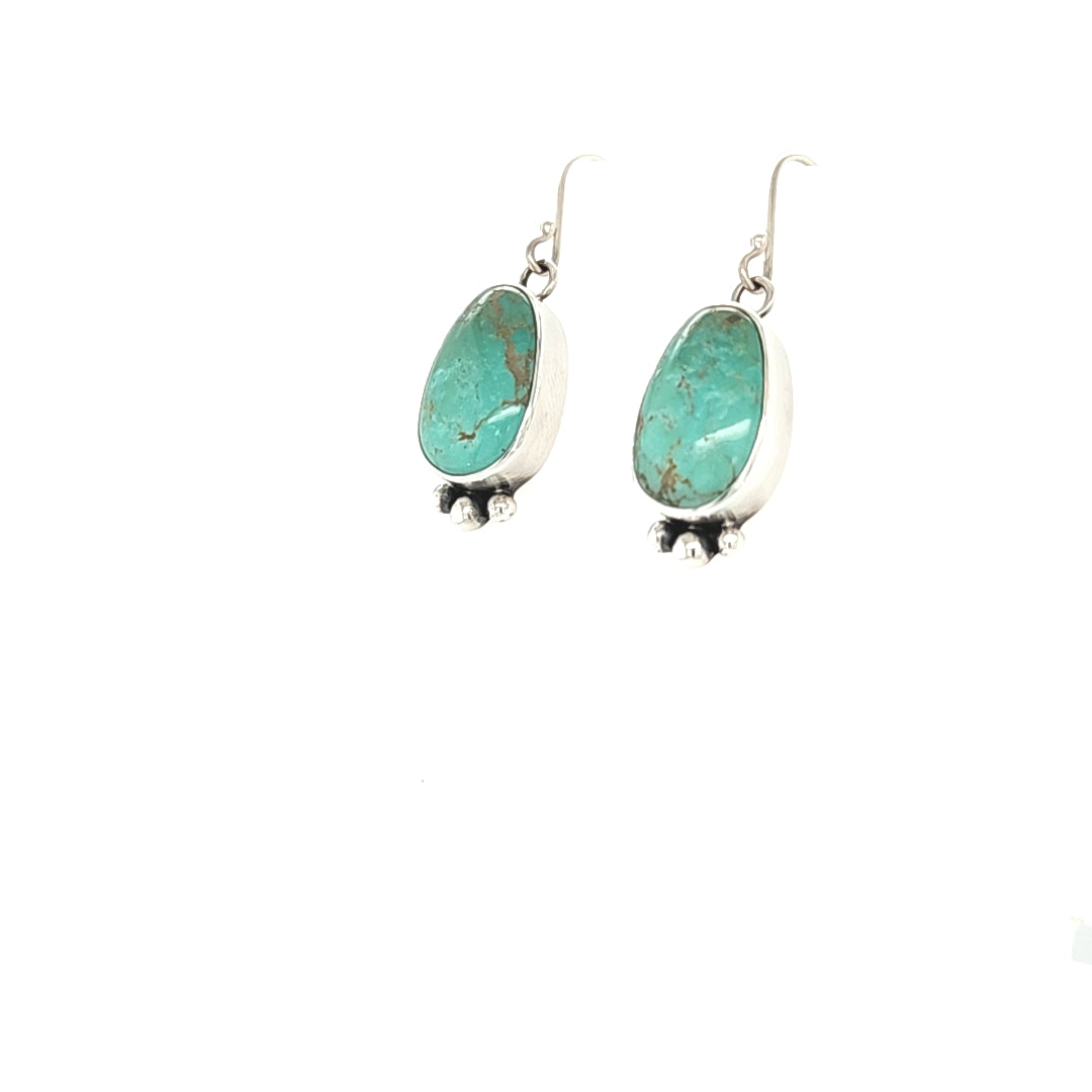 Kingman Turquoise earrings
