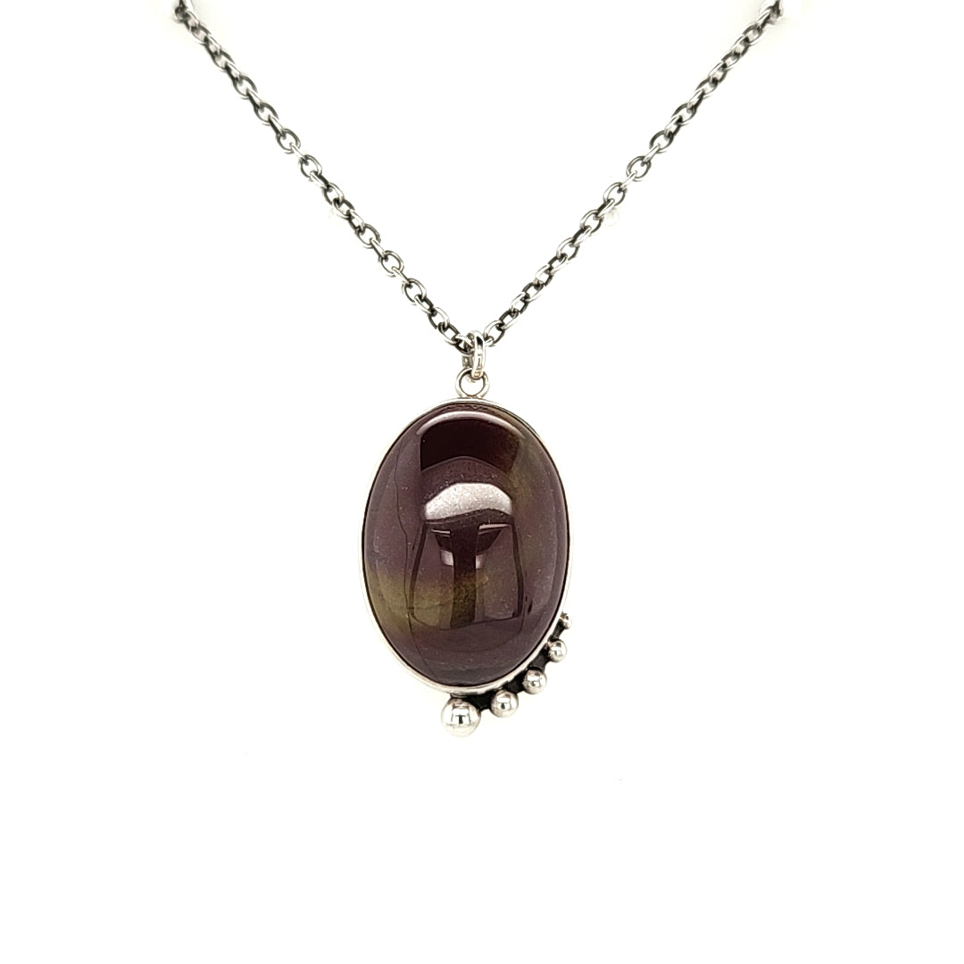 Maroon Jasper Pendant