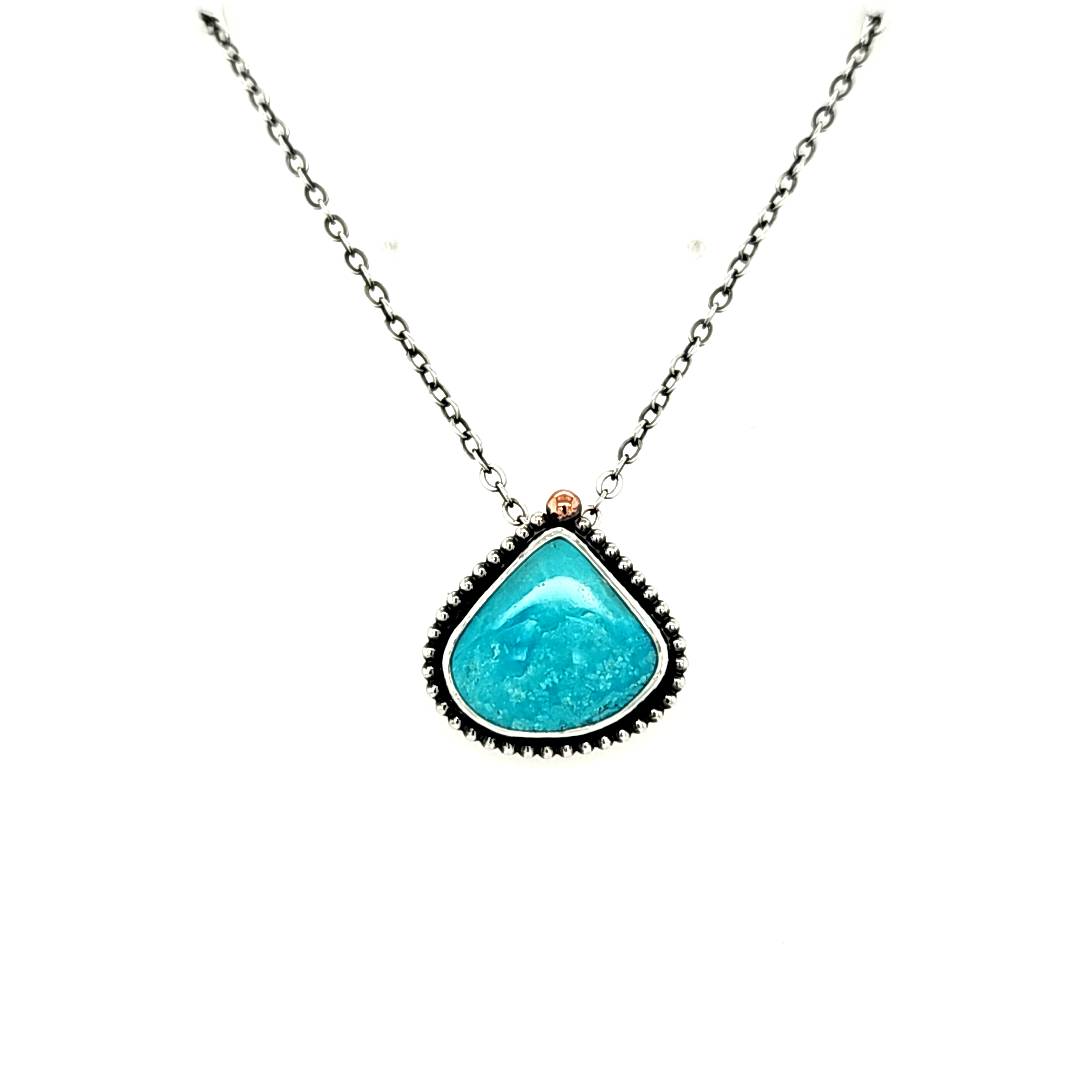 Castle Dome Turquoise Pendant