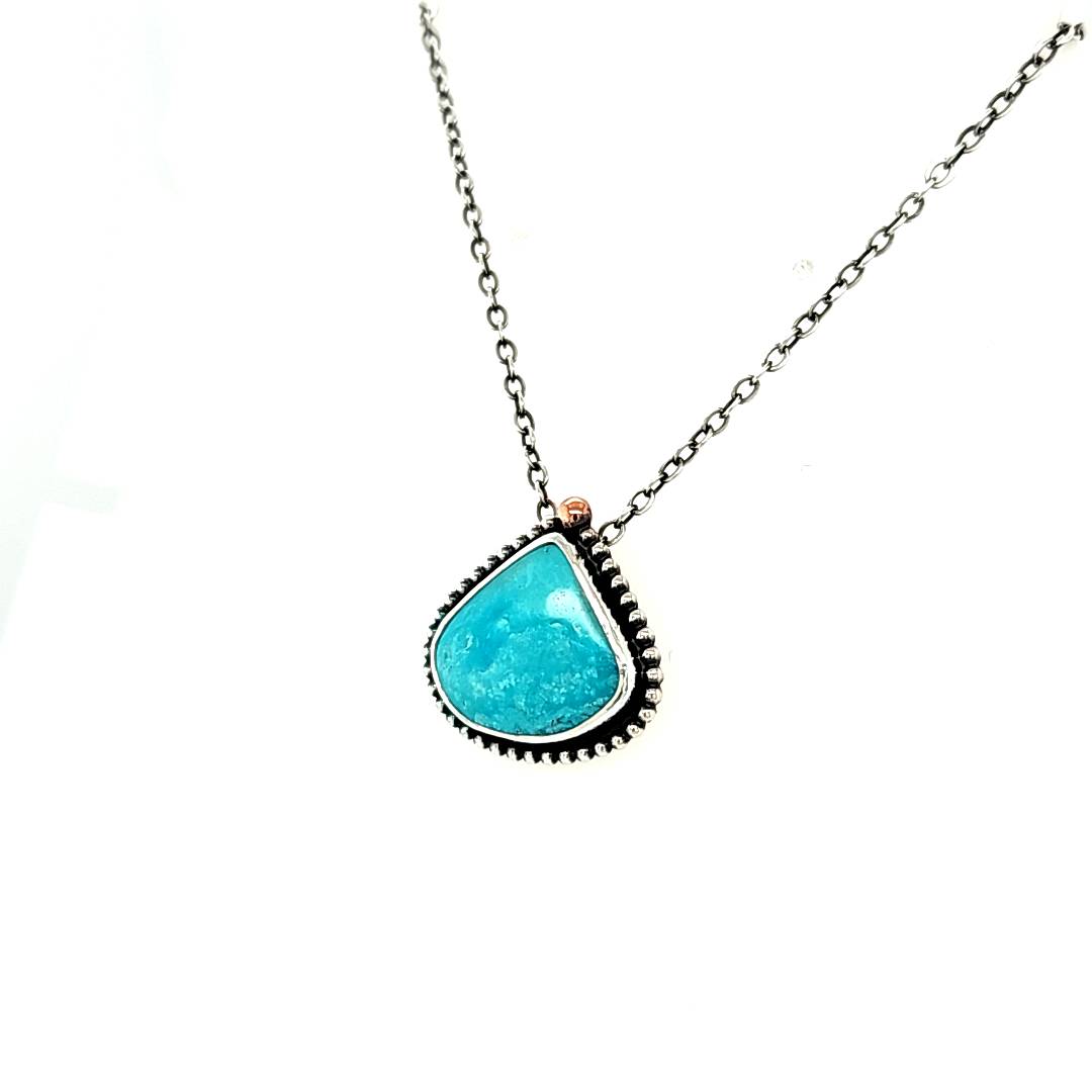Castle Dome Turquoise Pendant