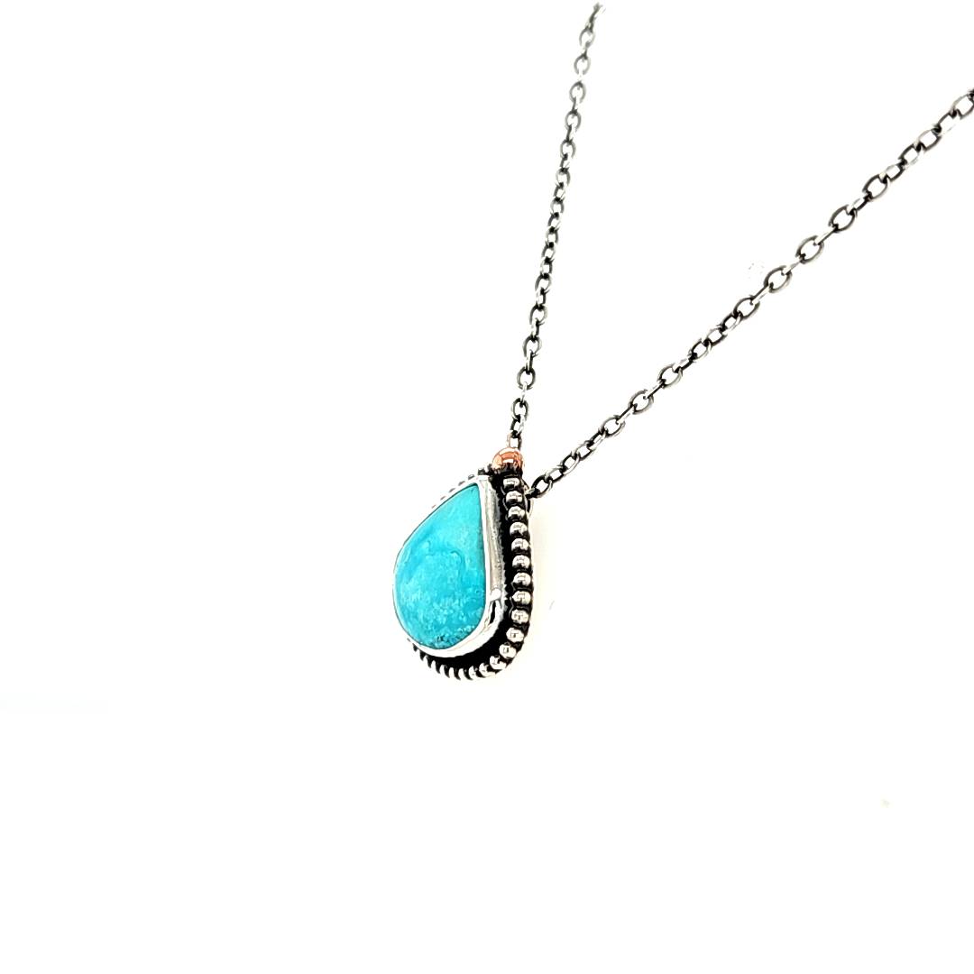 Castle Dome Turquoise Pendant