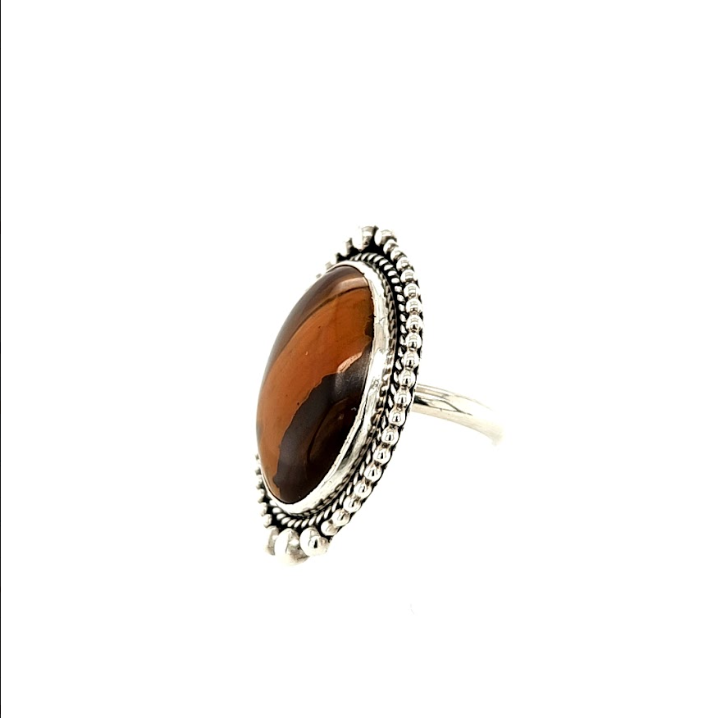Brown Jasper Ring