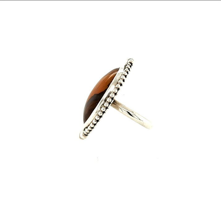 Brown Jasper Ring
