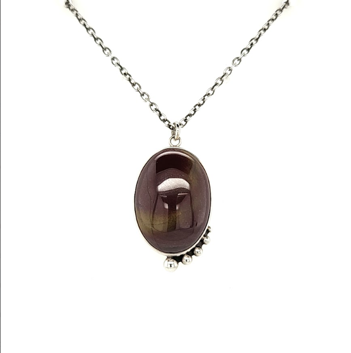 Maroon Jasper Pendant