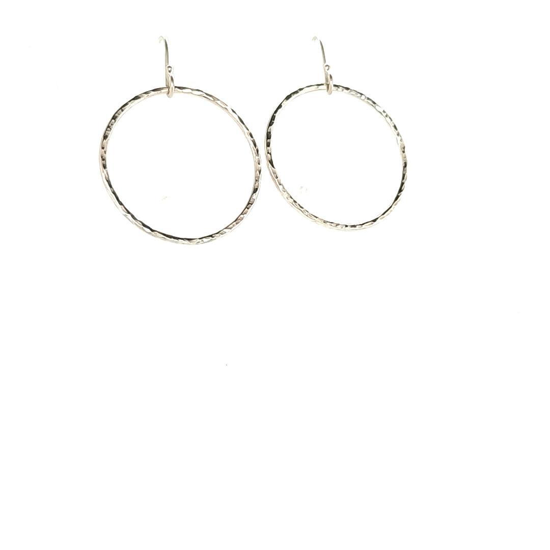 Medium Sparkle Hoops