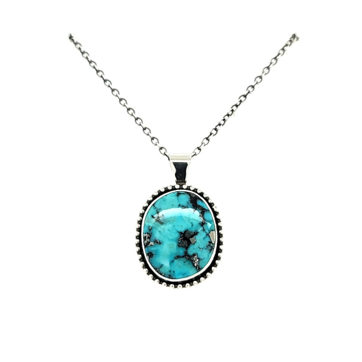 Nevada Blue lightening pendant