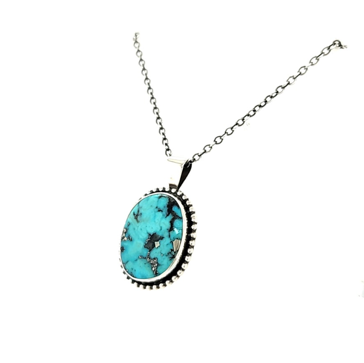 Nevada Blue lightening pendant