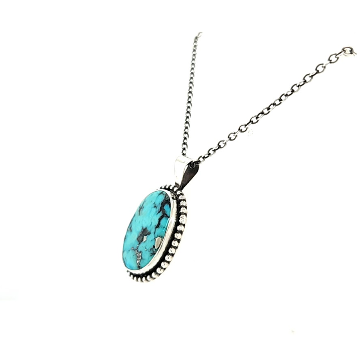 Nevada Blue lightening pendant