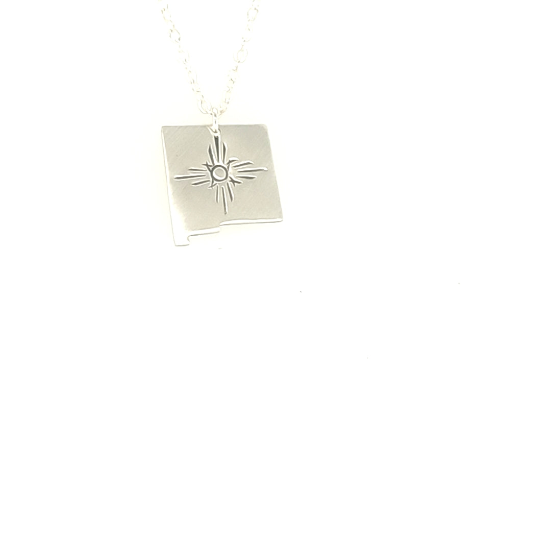 New Mexico pendant with sun ray design
