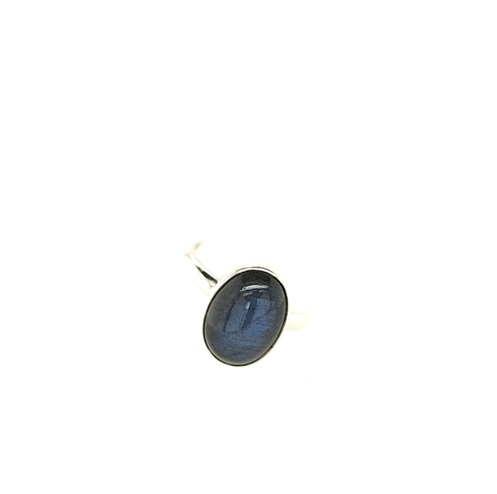 Oval Labradorite Ring