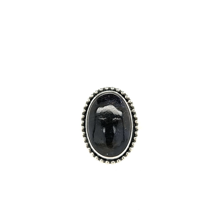 Oval Iolite Ring
