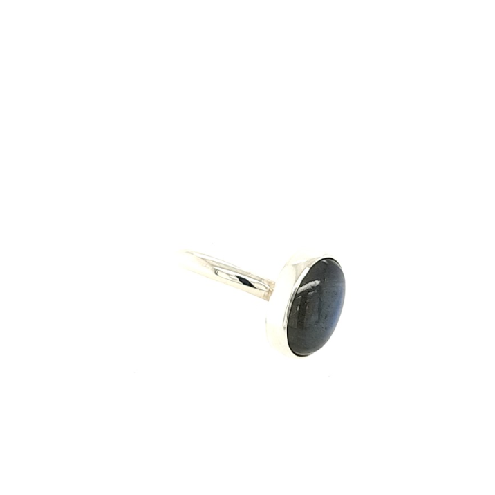 Oval Labradorite Ring