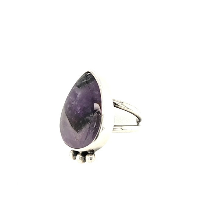 Amethyst Crystal Ring