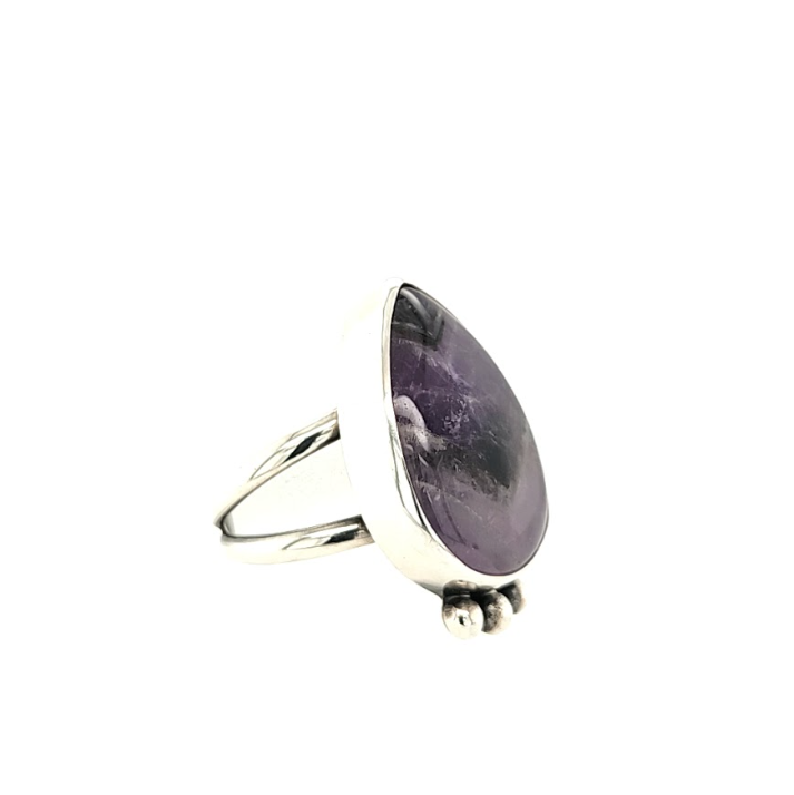 Amethyst Crystal Ring
