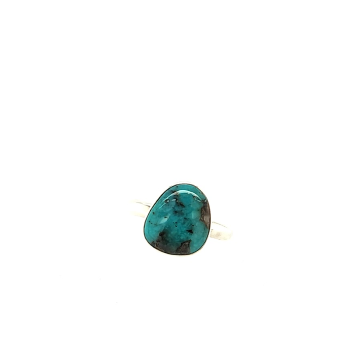 Teal Nacozari Turquoise Ring sz 7.5