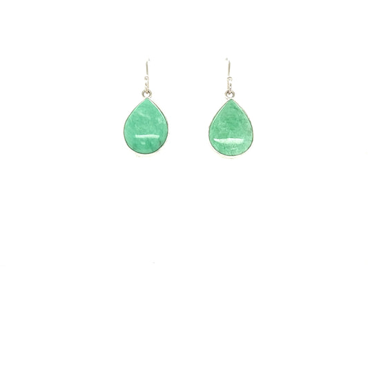 Variscite Teardrop Earrings