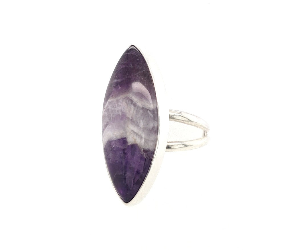 Amethyst Crystal Ring