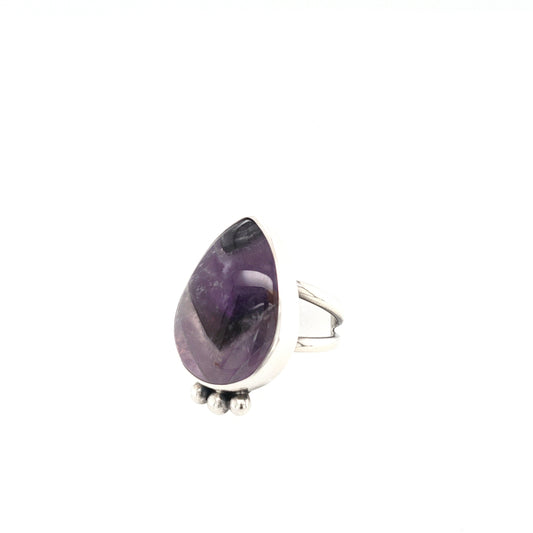 Amethyst Crystal Ring