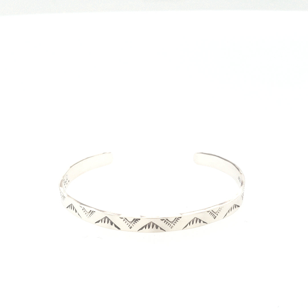 Mountain Peak cuff bracelet size 5
