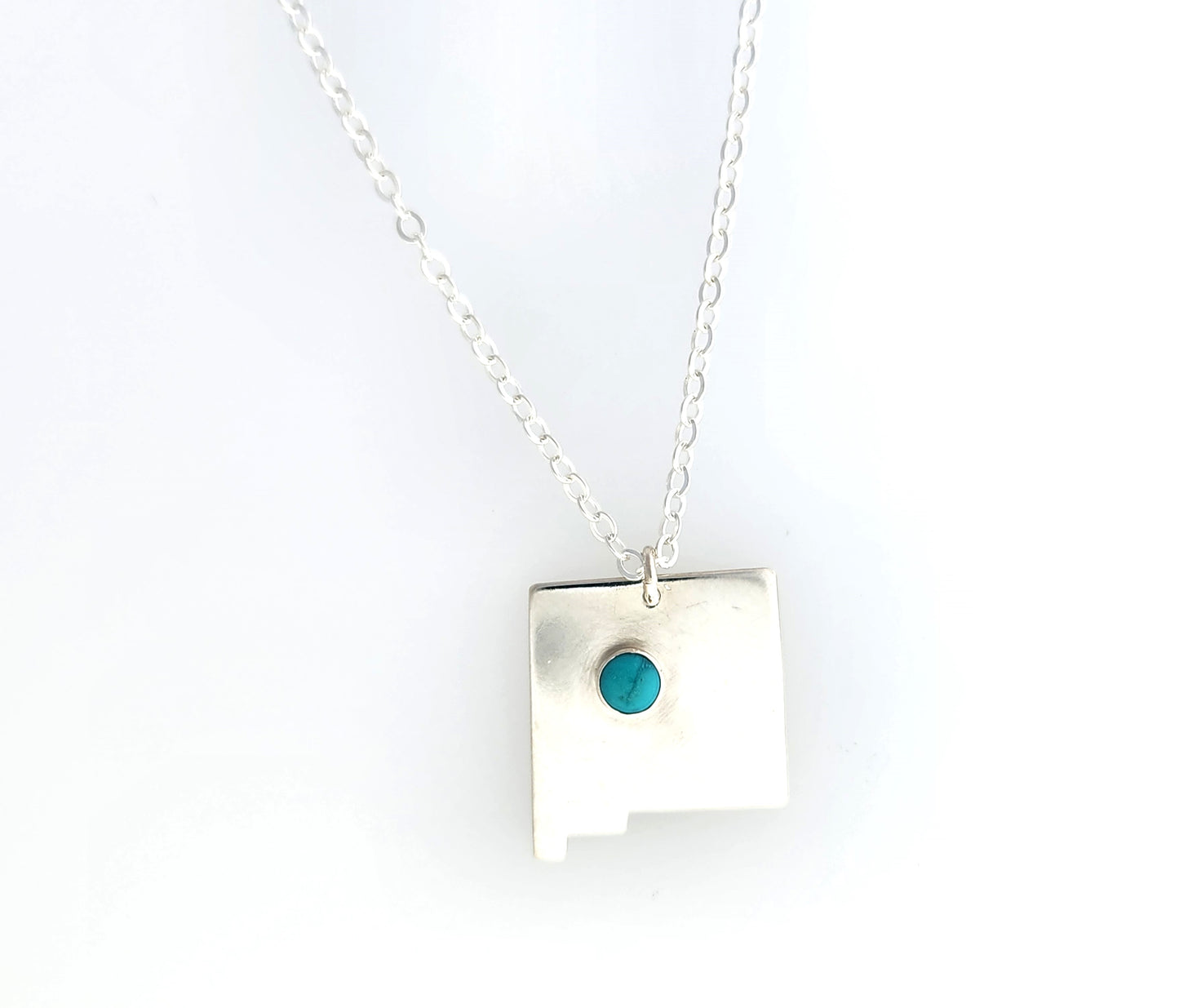 New Mexico pendant with turquoise
