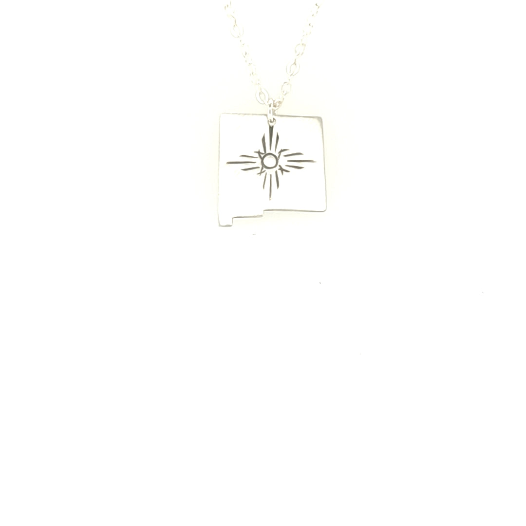 New Mexico pendant with sun ray design