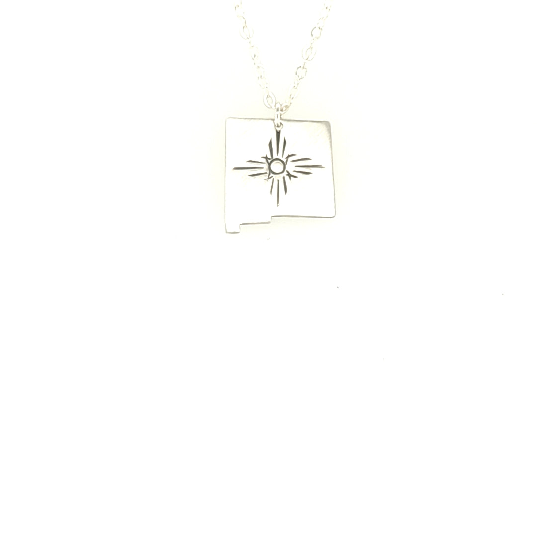 New Mexico pendant with sun ray design