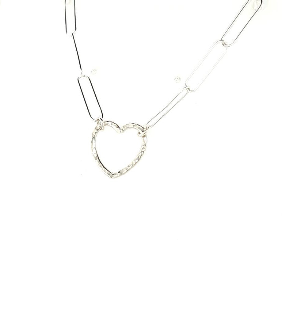Textured Heart necklace